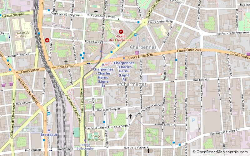 synagogue keren or lyon location map