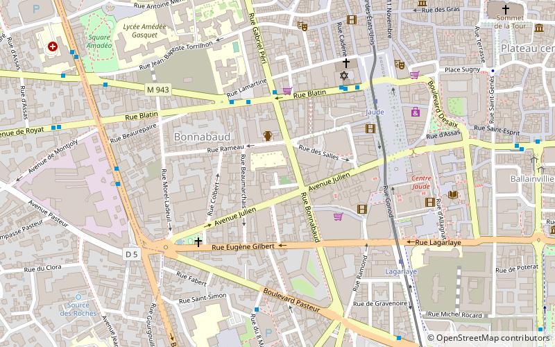 casamur clermont ferrand location map