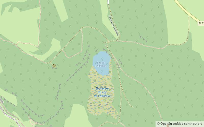 lac de chailloux location map