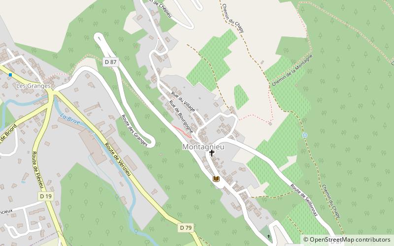 Montagnieu location map