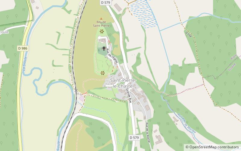 Saint-Pierre-le-Chastel location map