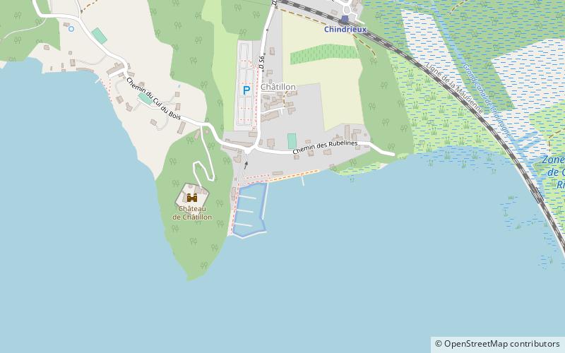 beach location map
