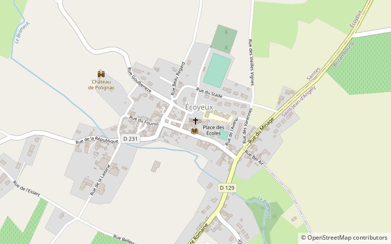 Saint-Vivien Church location map