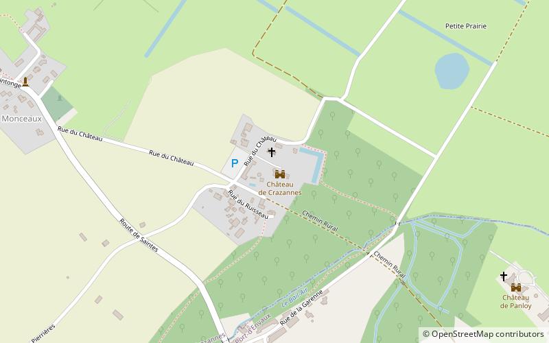 Le château du chat botté location map