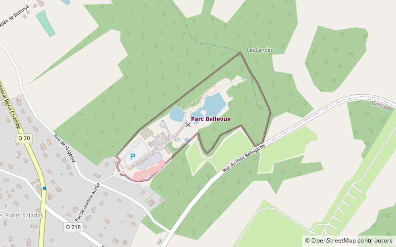 Parc Bellevue location map