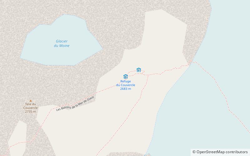 Refuge du Couvercle location map