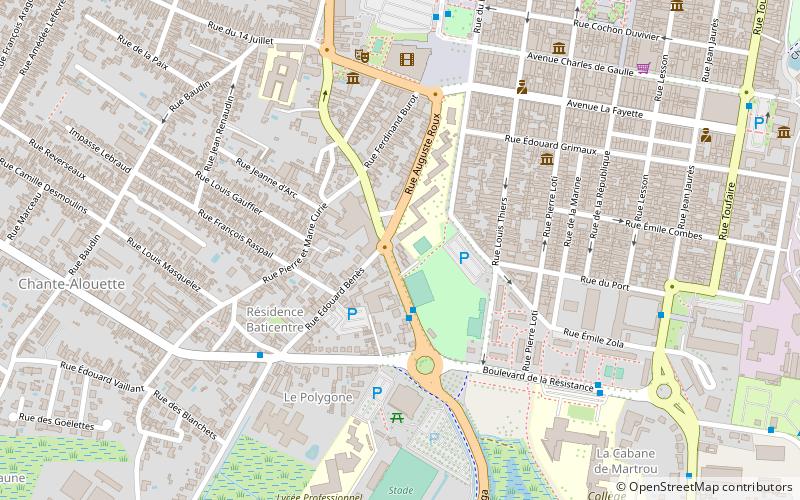 Espace Jeune location map