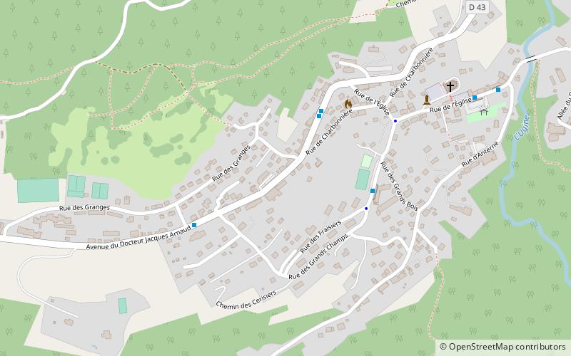 Plateau d'Assy location map
