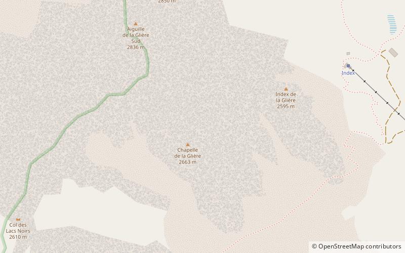 Agujas Rojas location map