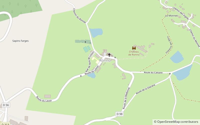 Ronno location map