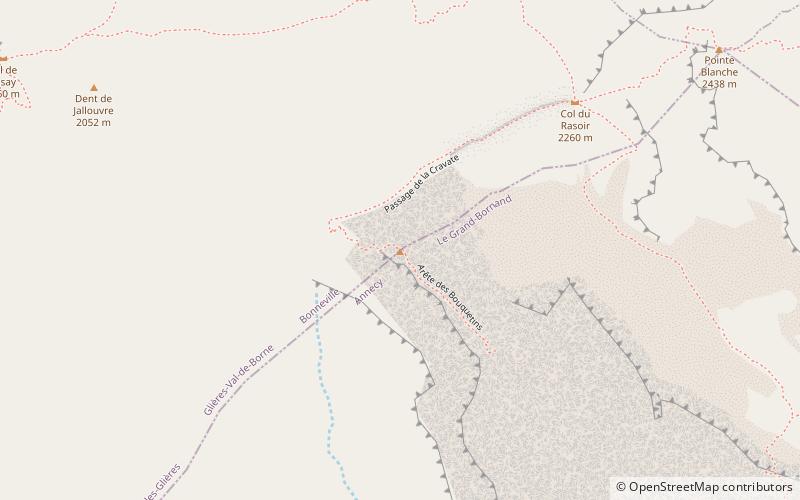 Pic de Jallouvre location map