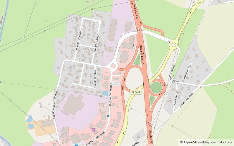 Perreux location map