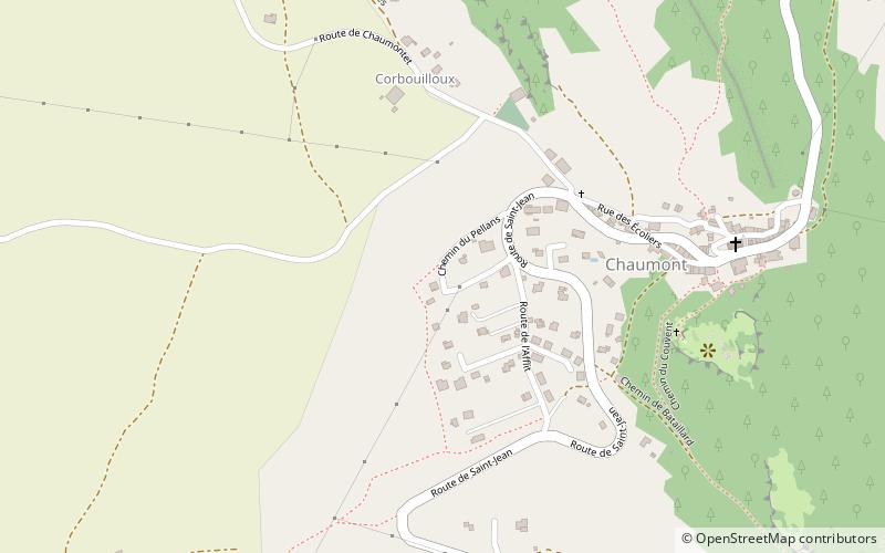 Chaumont location map