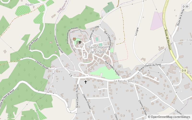 Saint-Haon-le-Châtel location map