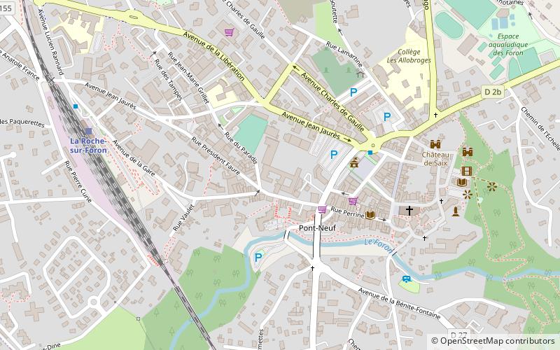Couvent des Bernardines de La Roche-sur-Foron location map