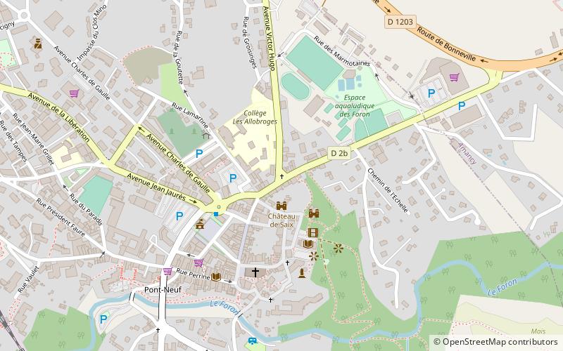 Croix de chemin location map