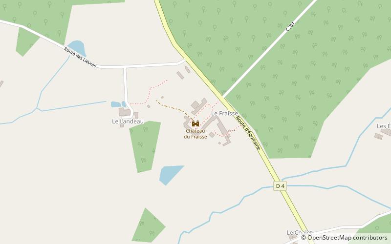 Château du Fraisse location map