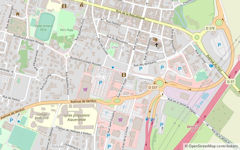 Le Singuliers location map