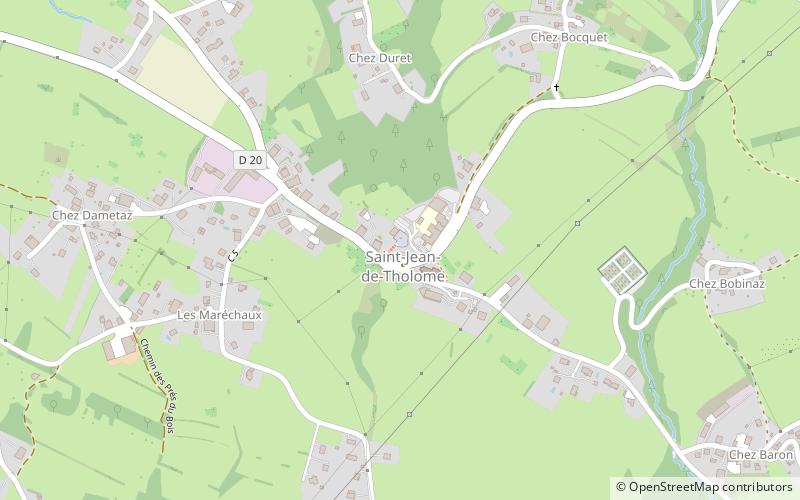 Saint-Jean-de-Tholome location map