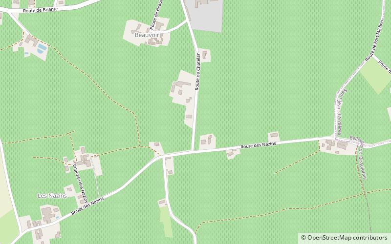 Saint-Lager location map
