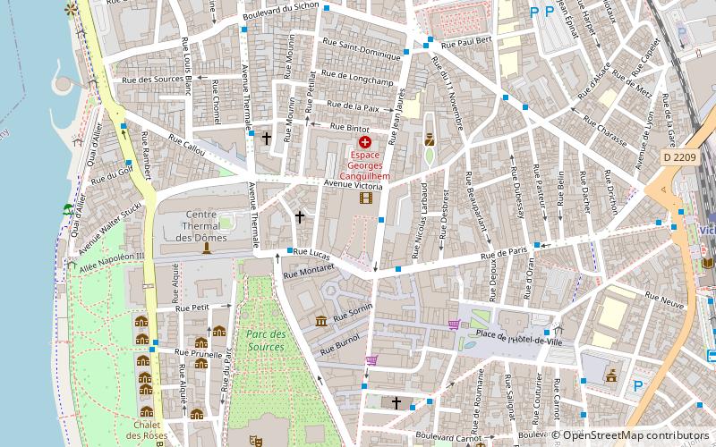 Centre Commercial Les Quatre Chemins location map