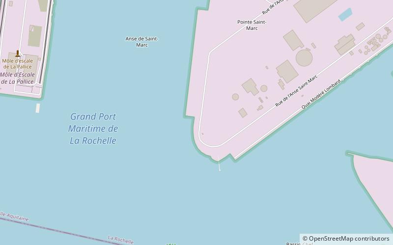 grand port maritime de la rochelle location map