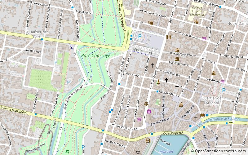 Orbigny-Bernon Museum location map