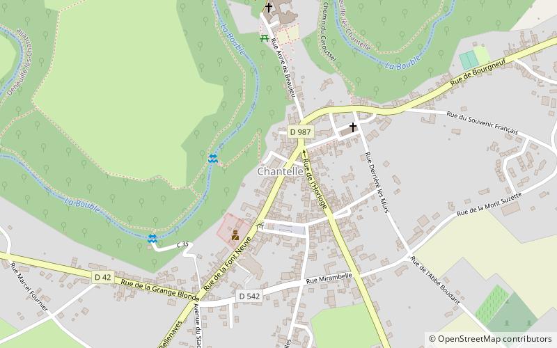Chantelle location map