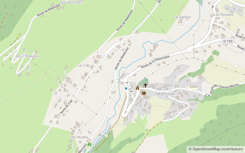 Seytroux location map