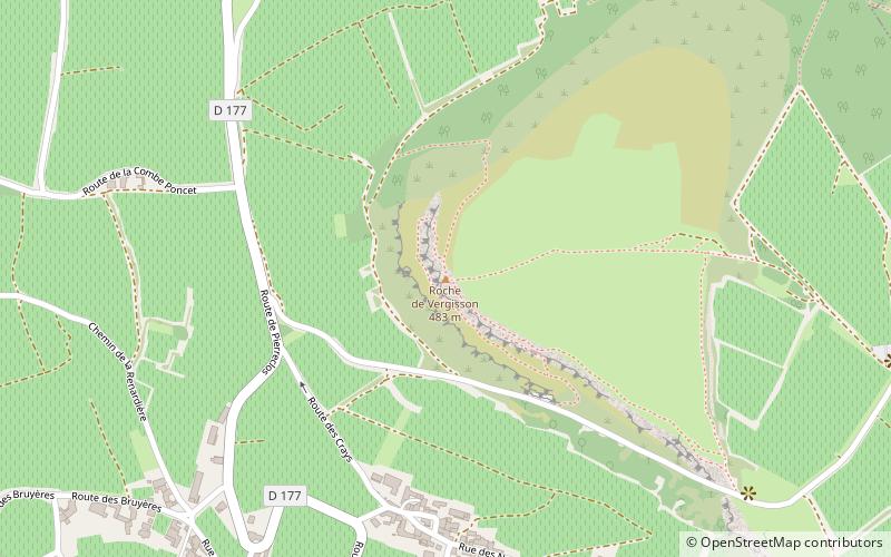 Roche de Vergisson location map