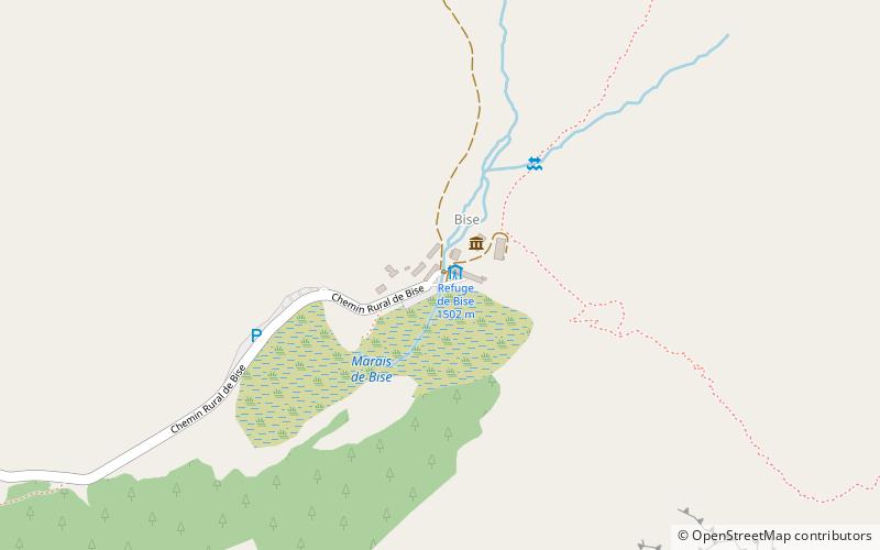 Lac de Bise location map