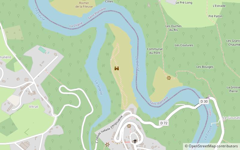 Arboretum de la Sédelle location map