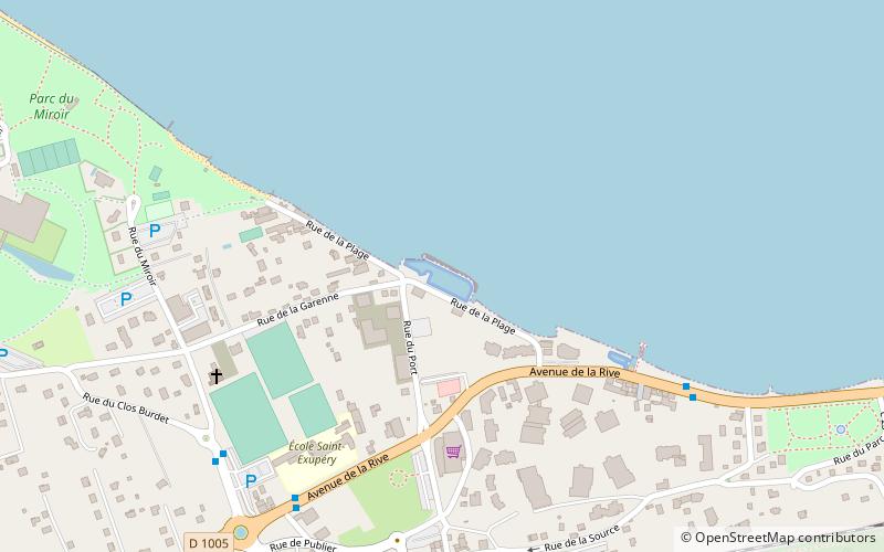 port damphion location map