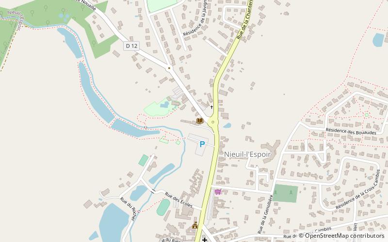Nieuil-l'Espoir location map