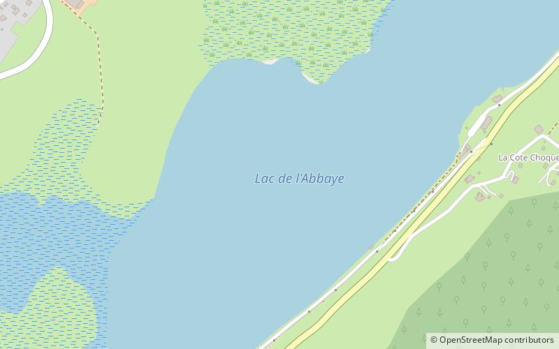 Lago de la Abadía location map