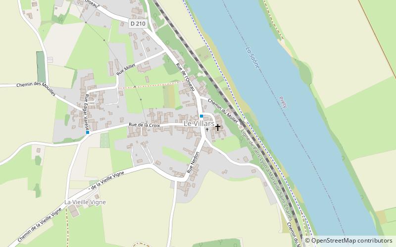 Le Villars location map