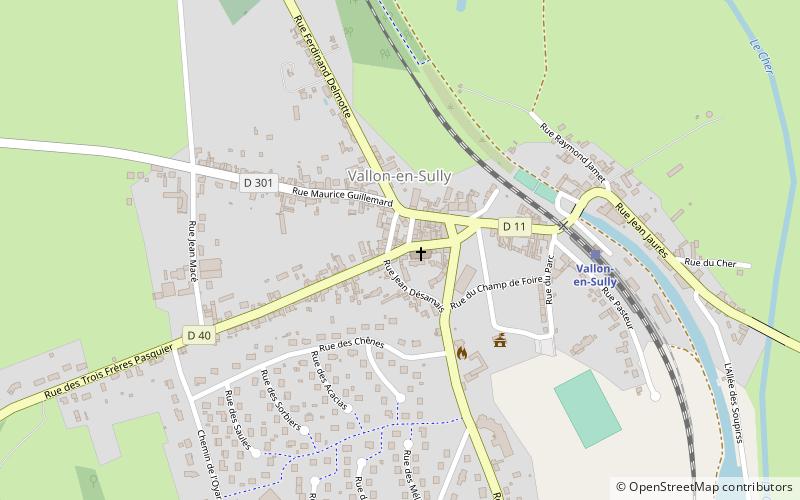 Vallon-en-Sully location map