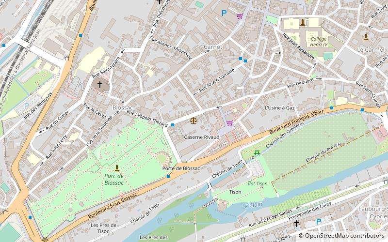 Tribunal administratif de Poitiers location map