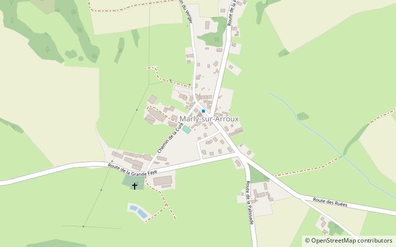 Marly-sur-Arroux location map