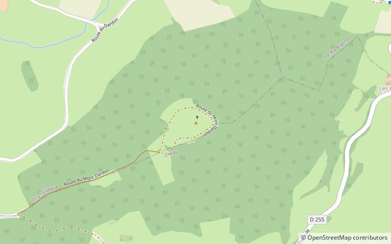 Mont Dardon location map