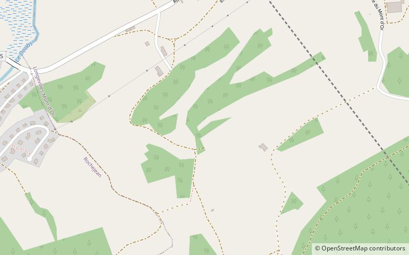 Rochejean location map