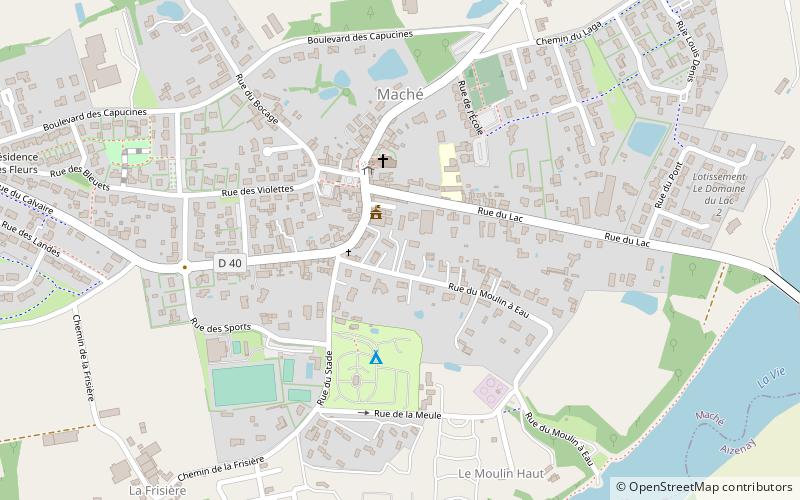 Maché location map