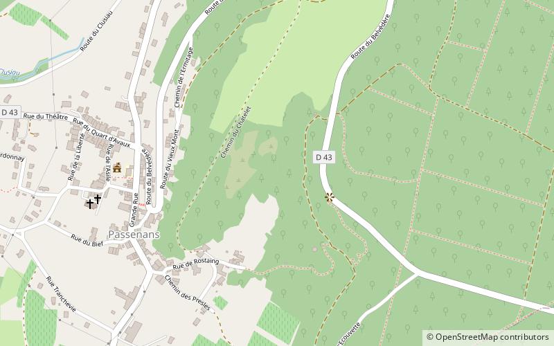 Passenans location map