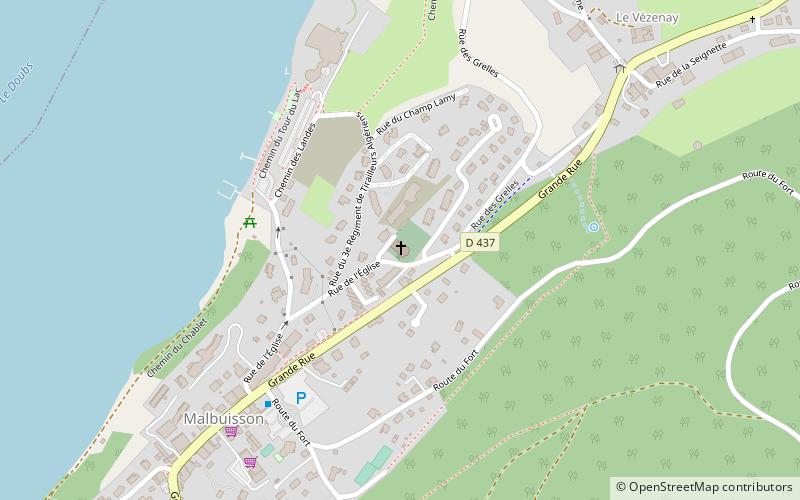 Église Saint-Claude location map