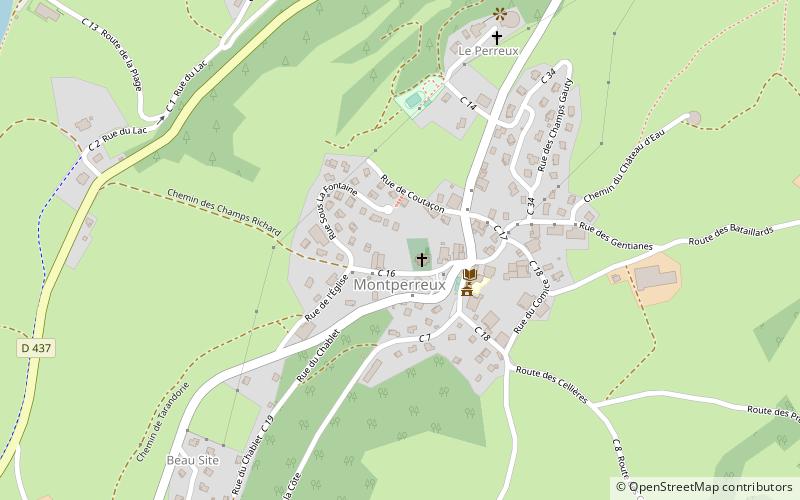 Montperreux location map