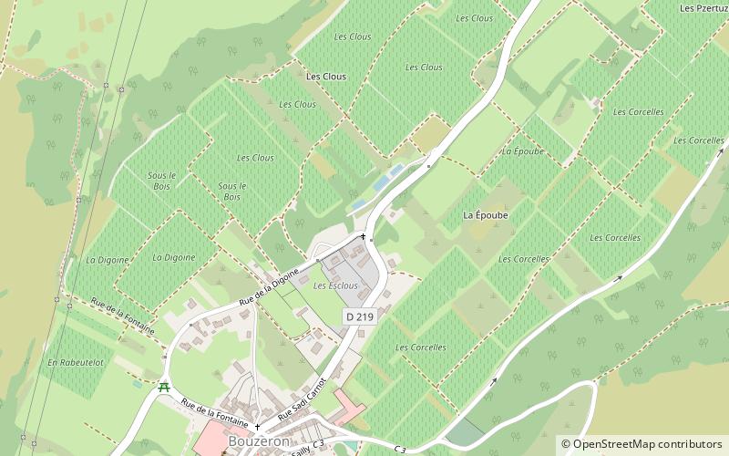 carriole bouzeron location map