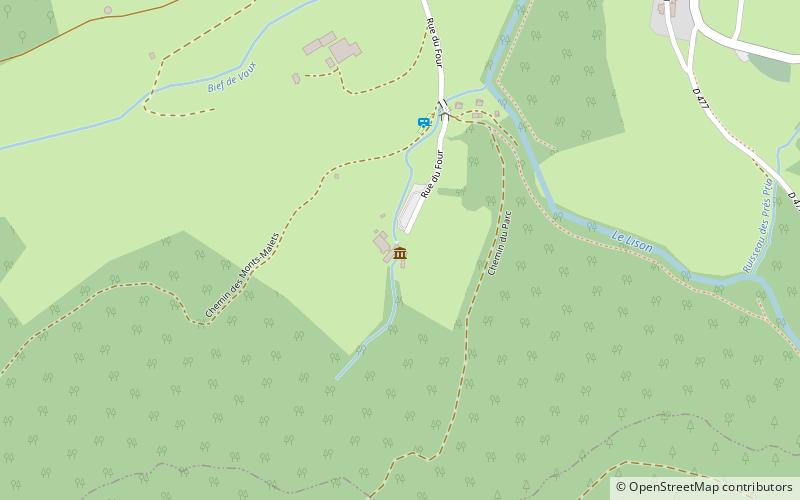 Taillanderie de Nans-sous-Sainte-Anne location map