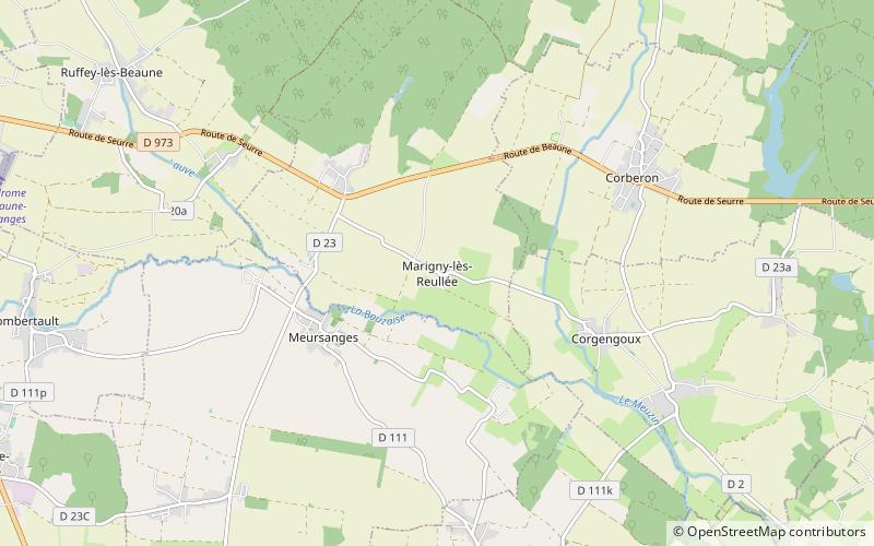 Marigny-lès-Reullée location map
