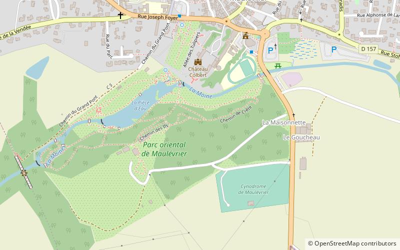 Parque oriental de Maulévrier location map