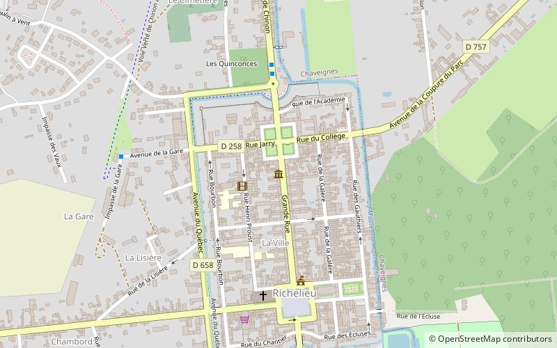 Espace Richelieu location map